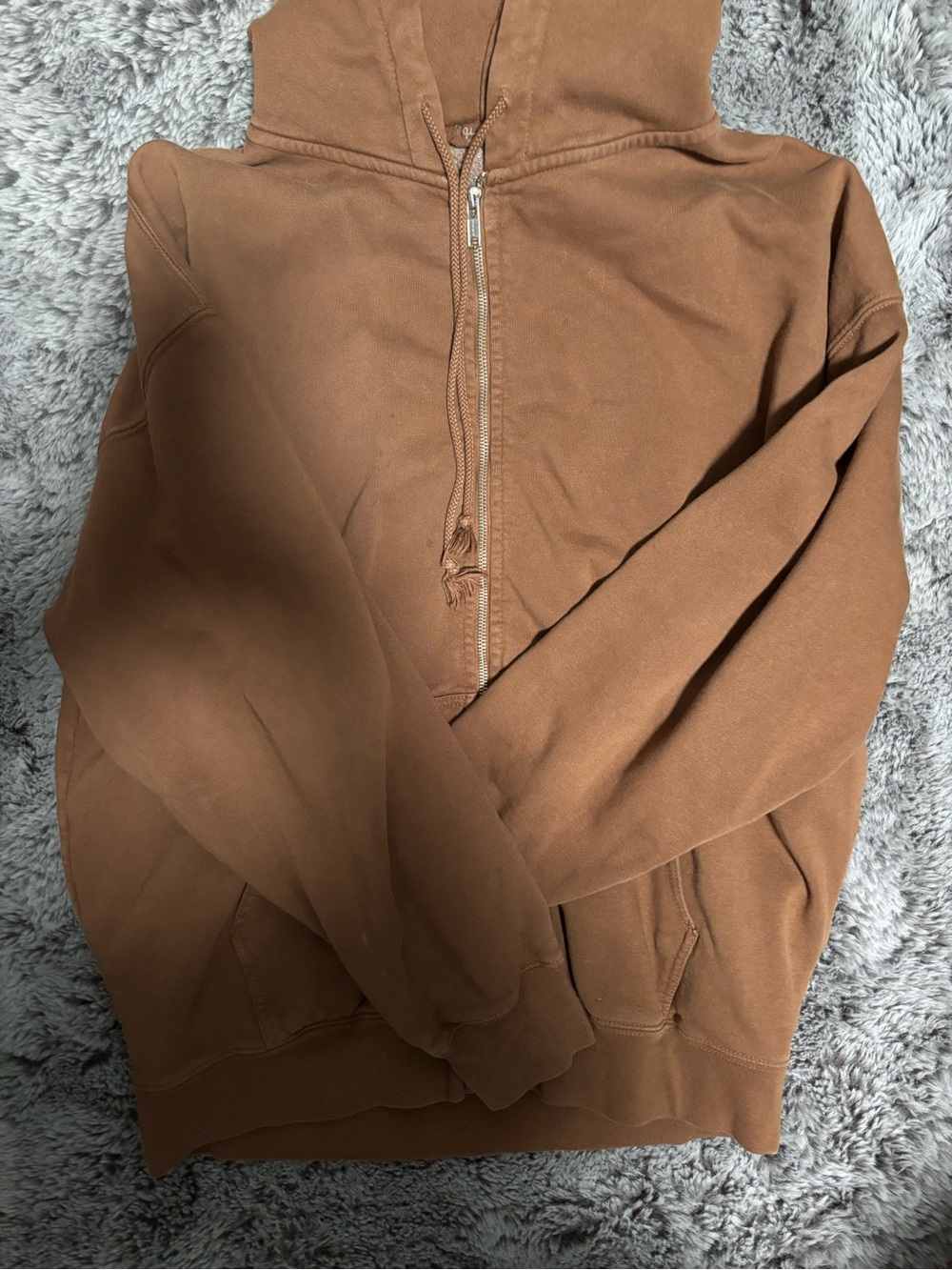 Brown Brandy Melville Zip Up